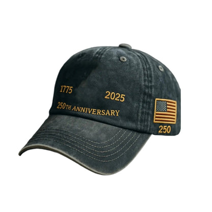Unisex Retro Lettered Baseball Cap