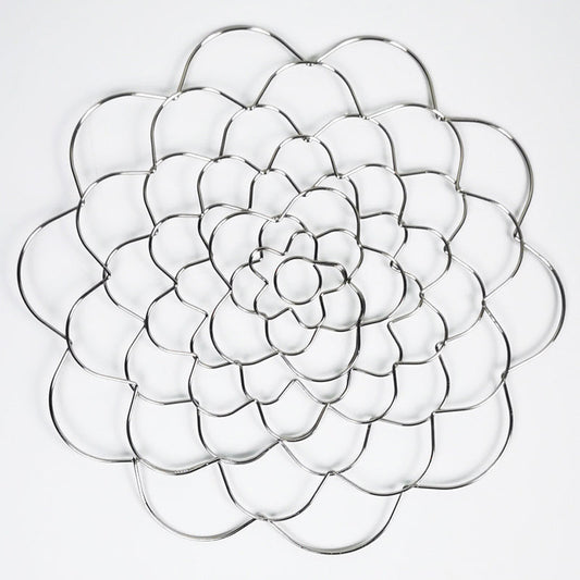 Stainless Steel Floral Grid Flower Arrangement Tool