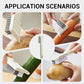 Multifunctional Cleaning Brush with Peeler for Vegetable & Fruit