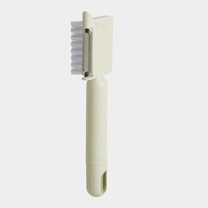 Multifunctional Cleaning Brush with Peeler for Vegetable & Fruit