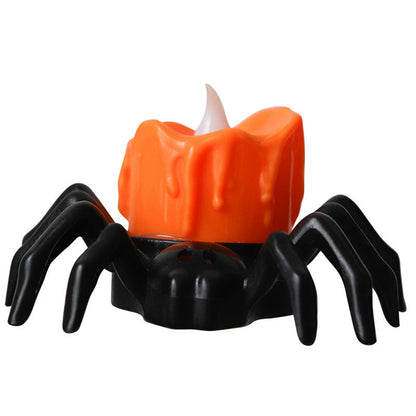Halloween Creepy Spider LED Candle Light