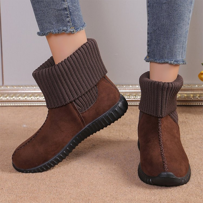 Women's Warm Slip-On Ankle Boots