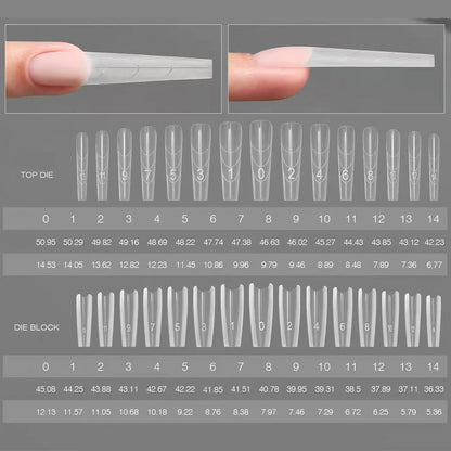 Nail Extension Forms Without Paper Tray