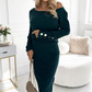 Women's Knit Top & Skirt 2-Piece Set