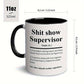 Black & White Durable Ceramic Mug