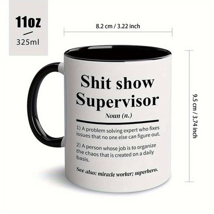Black & White Durable Ceramic Mug
