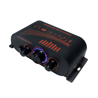 12V Mini Home & Car Power Stereo Audio Amplifier