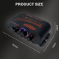 12V Mini Home & Car Power Stereo Audio Amplifier
