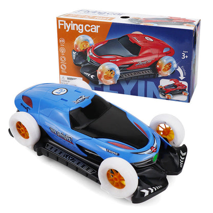 Rotating Toy Car with Lights and Sound