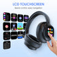 AI Bluetooth Headphones with LCD Display