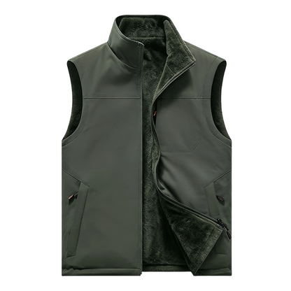 Men's Warm Windproof Reversible Vest