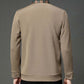 Men's Warm Thickened Shirt Collar Sweatshirt