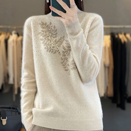 Women's Knit Mock Neck Sweater