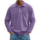 Men's Casual Long Sleeve Shirt With Pocket