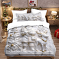 Festive Christmas 3-Piece Duvet Cover Set
