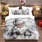 Festive Christmas 3-Piece Duvet Cover Set