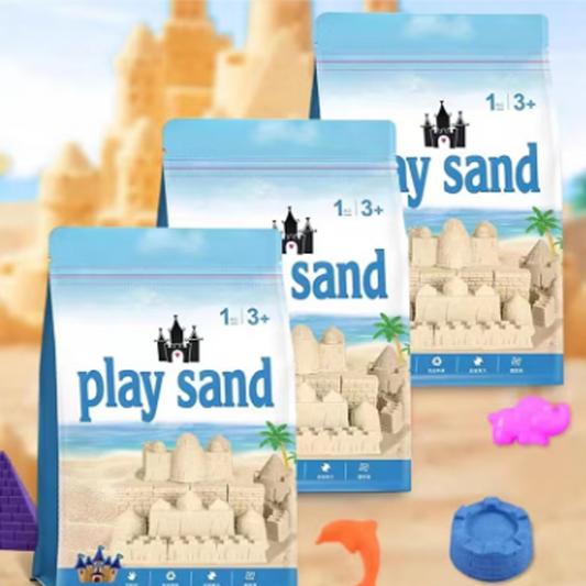 Mold & Play Colored Sand Sensory Toy Kit