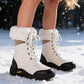 Women's Lace-Up Thickened Warm Snow Boots