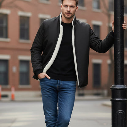Men's Casual Windproof Thermal Jacket