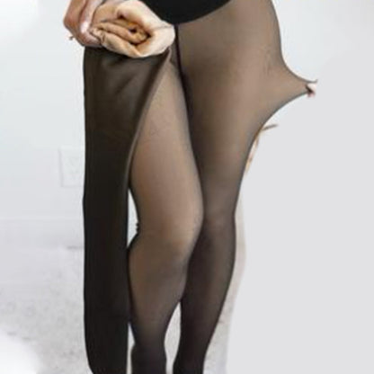 Women’s Thermal Sculpting Tights With Compression Waistband