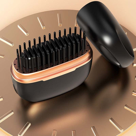 Cordless Mini Hair Straightener Comb