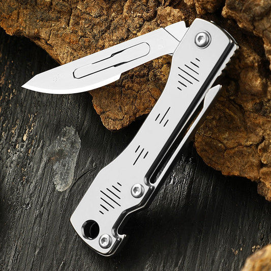 Multifunctional Folding Pocket Knife