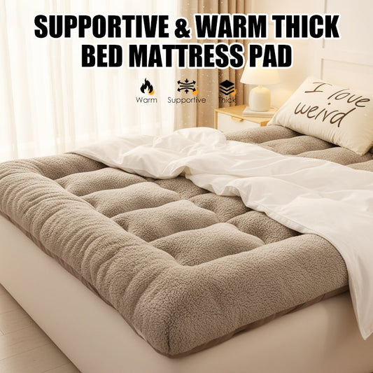 Supportive & Warm Thick Bed Mattress Pad