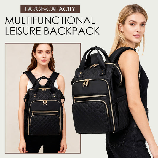 Large-Capacity Multifunctional Leisure Backpack