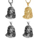Jesus Head Pendant Necklace