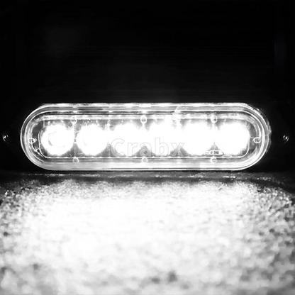 Waterproof Steady & Strobe LED Light for Trucks & Motorcycles