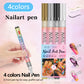 12-Color Professional Nail Art Pen Set