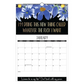 2026 Funny Floral Wall Calendar