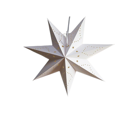 3D Christmas Hanging Star Lantern with Lights