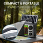 Solar Powered Emergency Radio with Flashlight