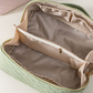 Large Capacity Waterproof Quilted Cosmetic Bag