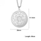 Seven Archangels Medallion Pendant Necklace