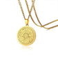 Seven Archangels Medallion Pendant Necklace