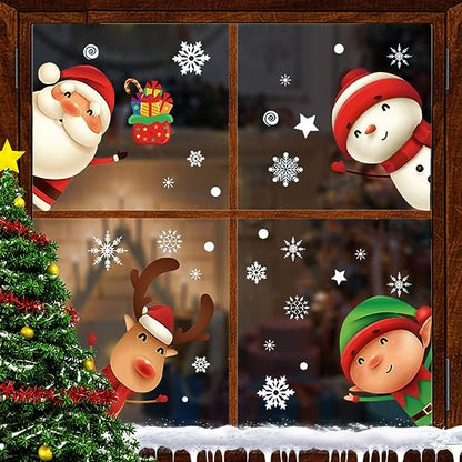 ❄Christmas Window Decals