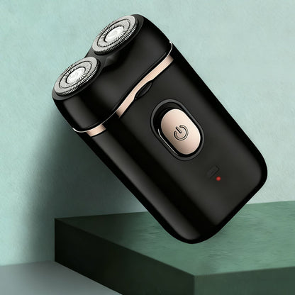Portable Dual-Head Electric Shaver
