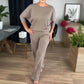Elegant Longline Cardigan & Top & Pants 3-Piece Set