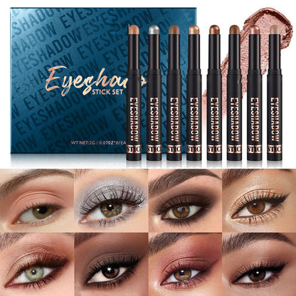 Waterproof Long-Lasting Eyeshadow Stick Set