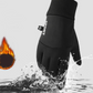 Men’s Windproof Warm Lined Gloves with Touchscreen Fingertips