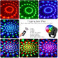 Colorful Rotating Magic Disco Ball Light