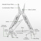 12-in-1 Stainless Steel Foldable Multitool Pliers