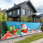 Outdoor Merry Christmas Hanging Banner