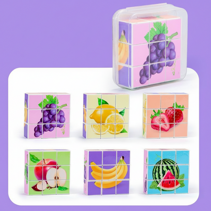 Magnetic 3D Cube Puzzle Blocks for Kids