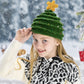 Parent-Child Christmas Tree Beanie