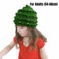 Parent-Child Christmas Tree Beanie