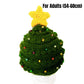 Parent-Child Christmas Tree Beanie