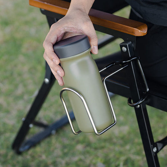 Attachable Portable Bottle Holder for Camping Equipment
